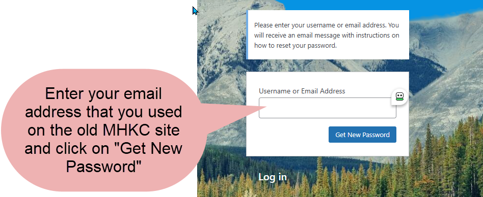 request password